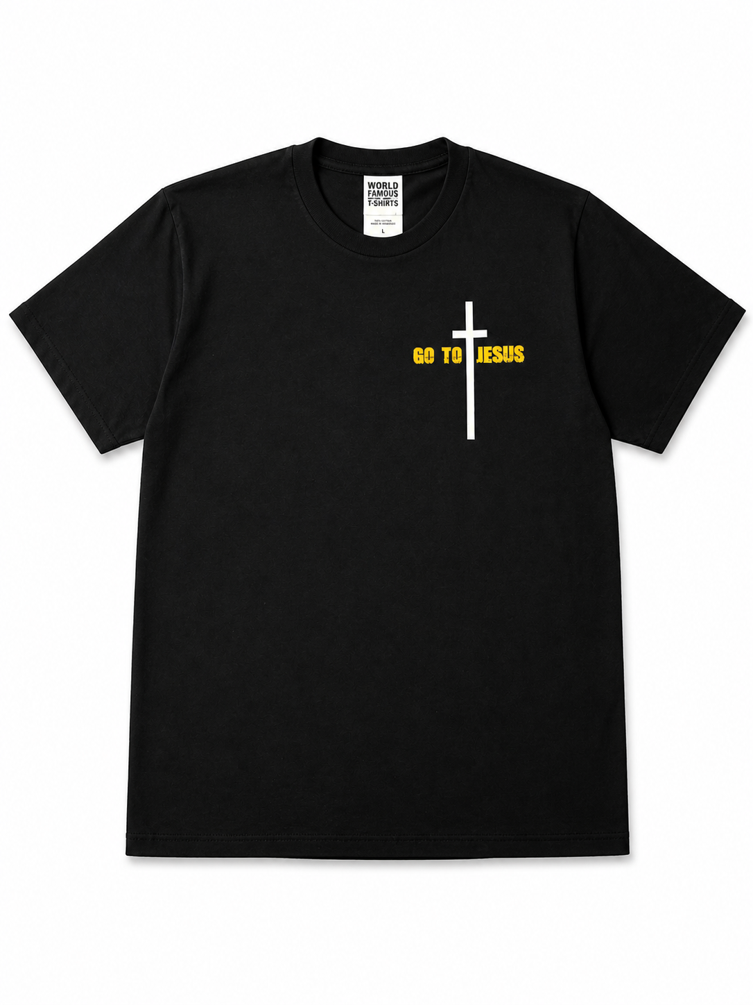 Go To Jesus Heavyweight Shirt