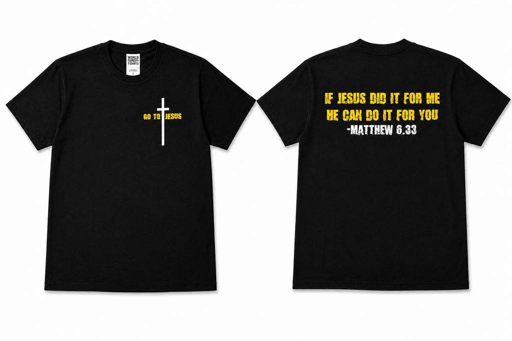 Go To Jesus Heavyweight Shirt