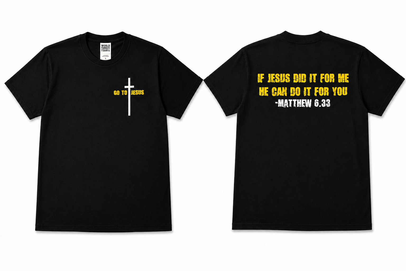 Go To Jesus Heavyweight Shirt